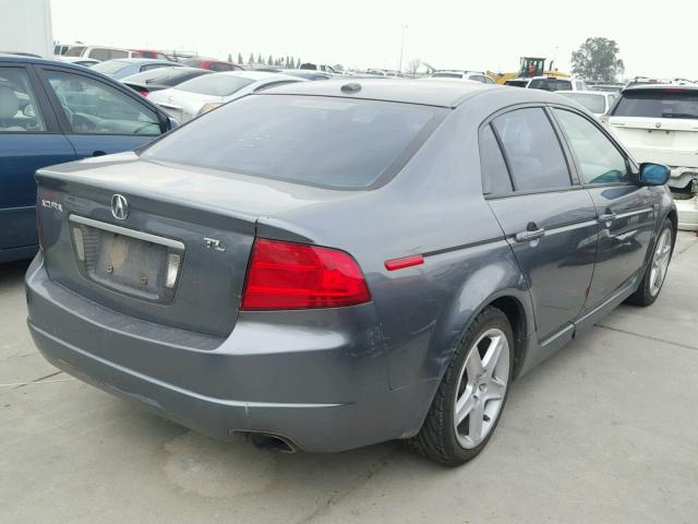 19UUA66245A011239 - 2005 ACURA TL GRAY photo 4