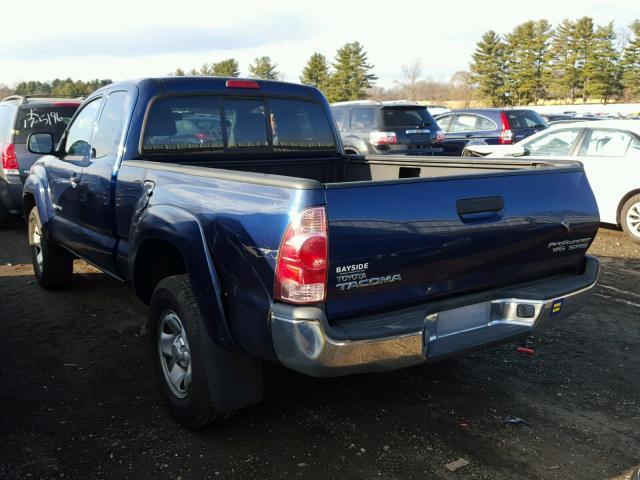 5TETU62N26Z264908 - 2006 TOYOTA TACOMA PRE BLUE photo 3