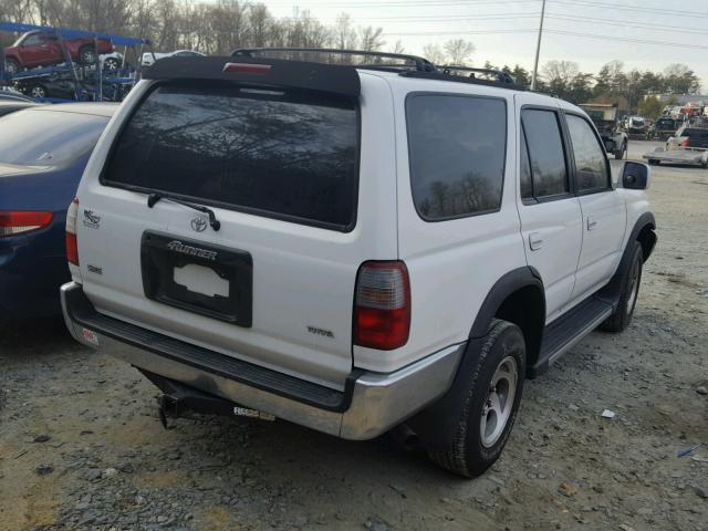 JT3GN86R0V0029241 - 1997 TOYOTA 4RUNNER SR WHITE photo 4