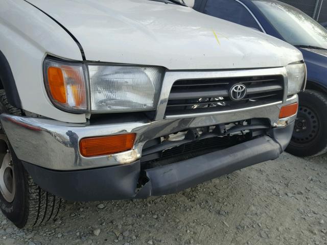 JT3GN86R0V0029241 - 1997 TOYOTA 4RUNNER SR WHITE photo 9