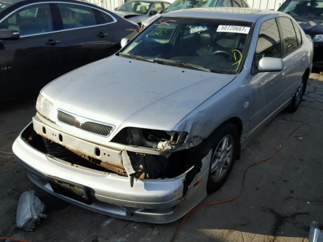 JNKCP11A82T511915 - 2002 INFINITI G20 SILVER photo 2