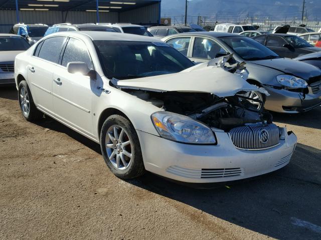 1G4HD57208U170385 - 2008 BUICK LUCERNE CX WHITE photo 1