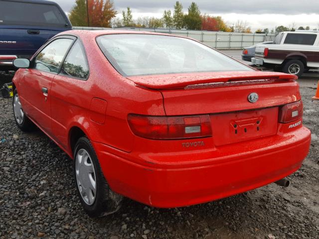 JT2CC52H8T0022877 - 1996 TOYOTA PASEO RED photo 3