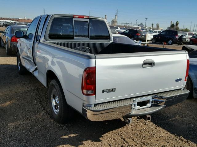 2FTRX17L52CA53006 - 2002 FORD F150 SILVER photo 3