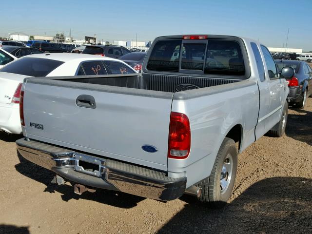 2FTRX17L52CA53006 - 2002 FORD F150 SILVER photo 4