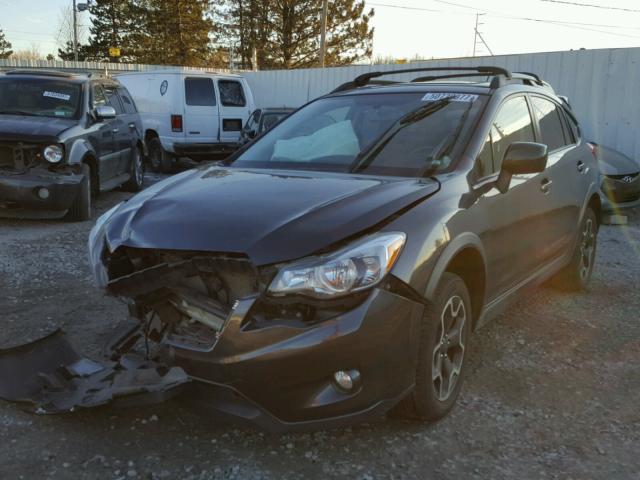 JF2GPAGC1D2871470 - 2013 SUBARU XV CROSSTR GRAY photo 2