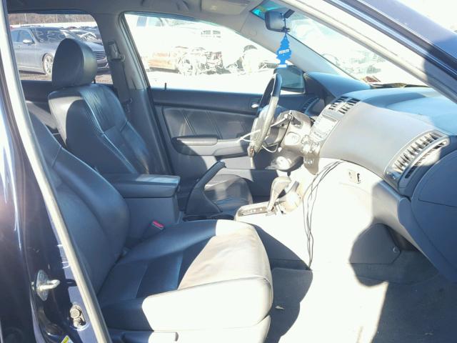 1HGCM56896A125773 - 2006 HONDA ACCORD EX BLUE photo 5