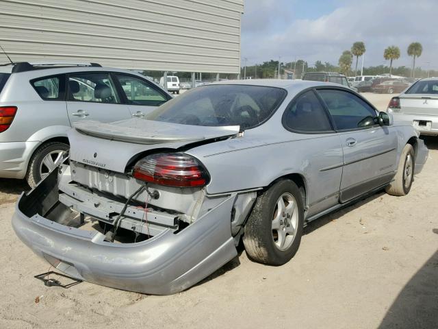 1G2WP12K8XF351096 - 1999 PONTIAC GRAND PRIX SILVER photo 4