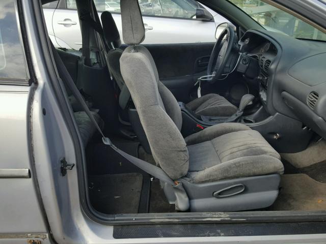 1G2WP12K8XF351096 - 1999 PONTIAC GRAND PRIX SILVER photo 5