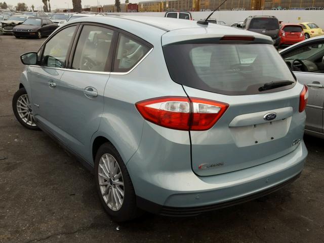 1FADP5BU7DL534973 - 2013 FORD C-MAX SEL BLUE photo 3