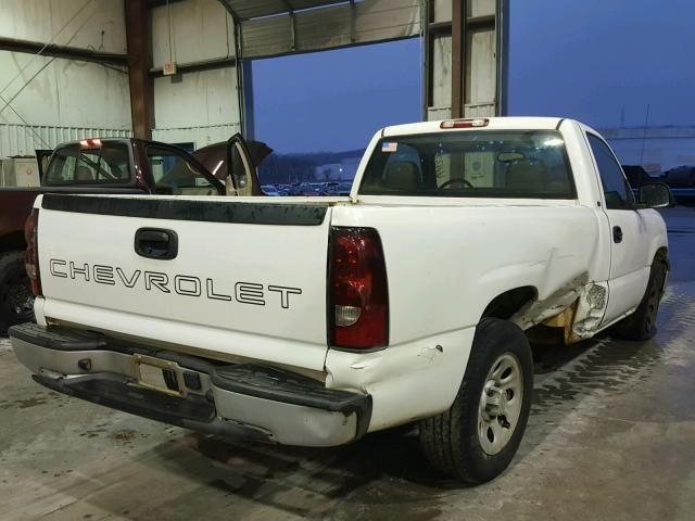 1GCEC14X45Z280938 - 2005 CHEVROLET SILVERADO WHITE photo 4