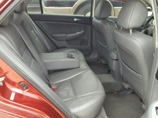 1HGCM66564A037286 - 2004 HONDA ACCORD EX MAROON photo 6