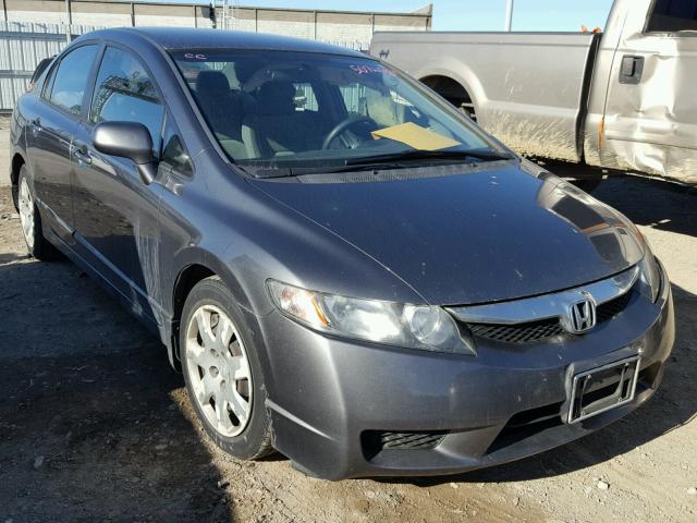 19XFA1F58BE017820 - 2011 HONDA CIVIC LX GRAY photo 1