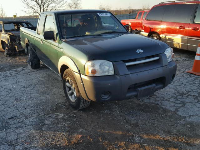 1N6DD26S11C340796 - 2001 NISSAN FRONTIER K GREEN photo 1