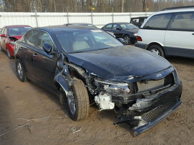 5XXGM4A75EG301729 - 2014 KIA OPTIMA LX BLACK photo 1