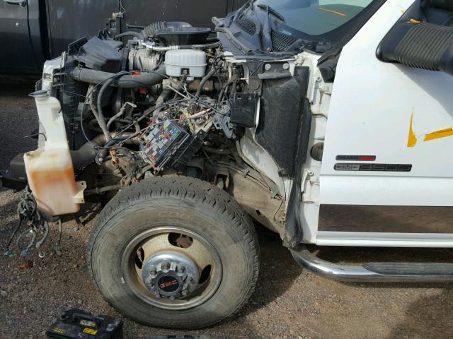 1GTJK39255E123937 - 2005 GMC NEW SIERRA WHITE photo 9