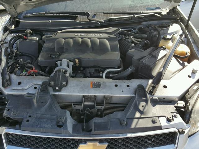 2G1WC5E3XD1235607 - 2013 CHEVROLET IMPALA LTZ SILVER photo 7