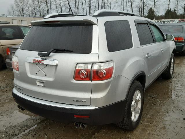 1GKEV33D79J213904 - 2009 GMC ACADIA SLT ნაცრისფერი ფოტო 4