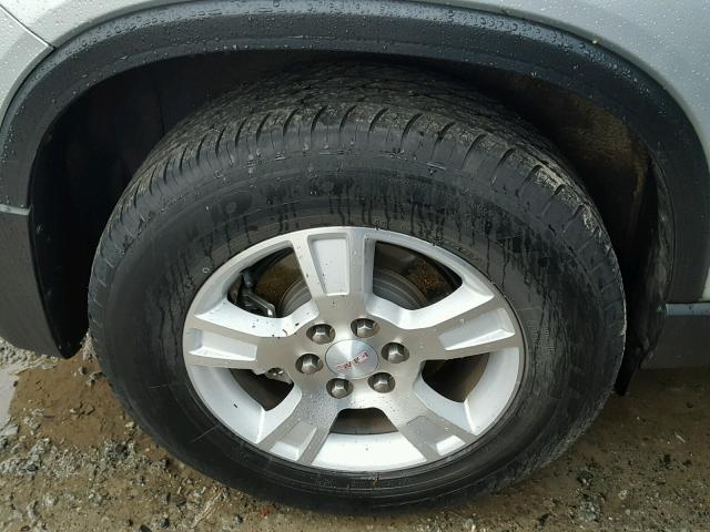 1GKEV33D79J213904 - 2009 GMC ACADIA SLT ნაცრისფერი ფოტო 9