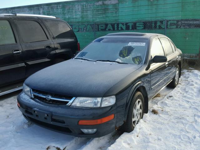 JN1CA21A7WM805964 - 1998 NISSAN MAXIMA GLE BLACK photo 2