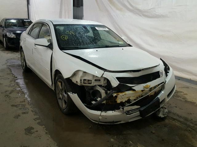 1G1ZC5EB7AF167307 - 2010 CHEVROLET MALIBU 1LT WHITE photo 1