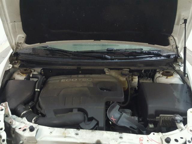 1G1ZC5EB7AF167307 - 2010 CHEVROLET MALIBU 1LT WHITE photo 7