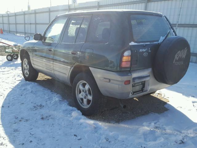 JT3GP10V6W7031009 - 1998 TOYOTA RAV4 GREEN photo 3