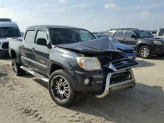 3TMJU62N06M019416 - 2006 TOYOTA TACOMA DOU BLACK photo 1