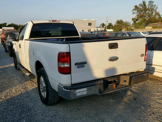 1FTRF122X6KD99488 - 2006 FORD F150 WHITE photo 3