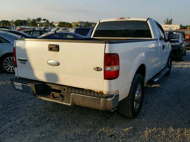 1FTRF122X6KD99488 - 2006 FORD F150 WHITE photo 4