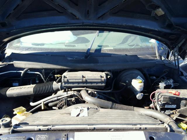 3B7HF12Y8YG116919 - 2000 DODGE RAM 1500 BLUE photo 7