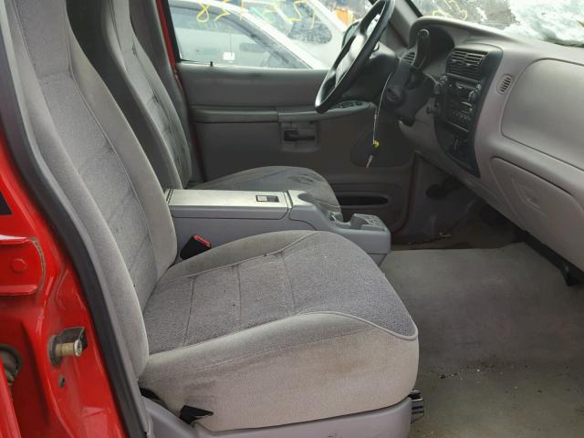 1FMZU34XXWUA20595 - 1998 FORD EXPLORER RED photo 5