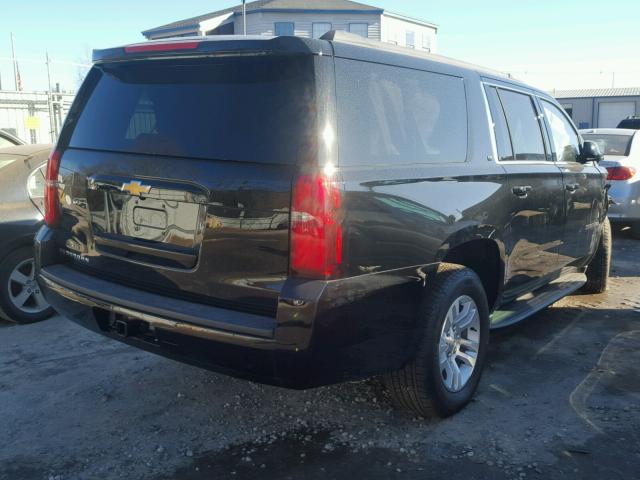 1GNSKHKCXHR387986 - 2017 CHEVROLET SUBURBAN K BLACK photo 4