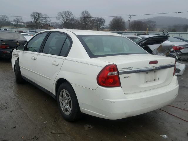 1G1ZS58F67F205894 - 2007 CHEVROLET MALIBU LS WHITE photo 3