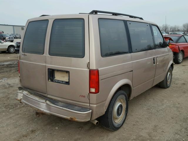 1GNDM15ZXNB158352 - 1992 CHEVROLET ASTRO BEIGE photo 4