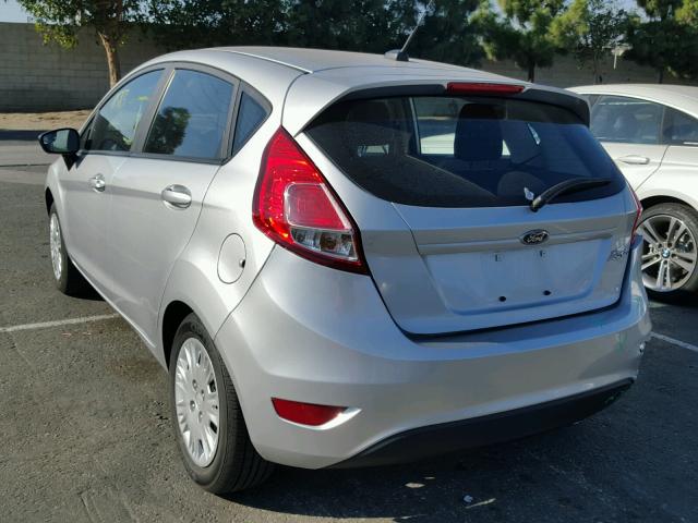 3FADP4TJ0GM207011 - 2016 FORD FIESTA S SILVER photo 3