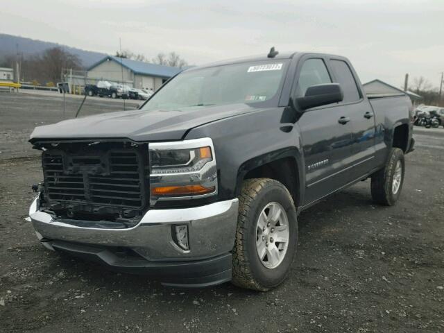 1GCVKREC5HZ280397 - 2017 CHEVROLET SILVERADO BLACK photo 2