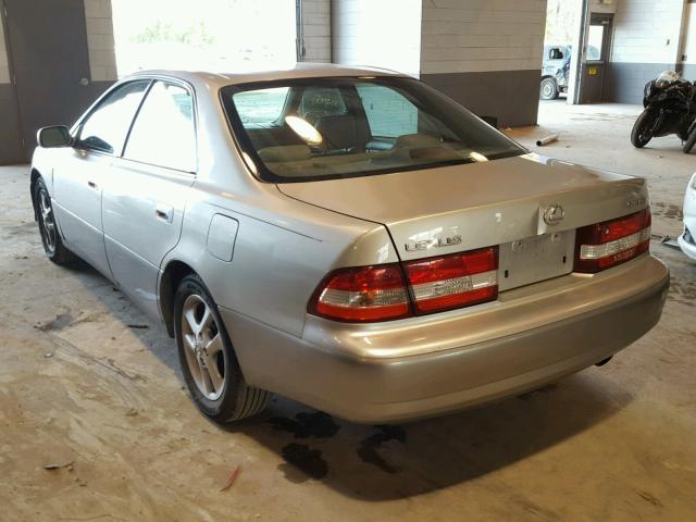 JT8BF28G6Y5076467 - 2000 LEXUS ES 300 GRAY photo 3