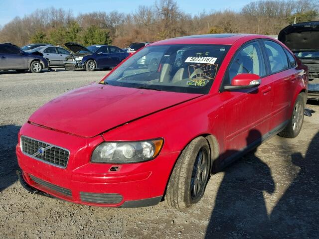 YV1MS382772260326 - 2007 VOLVO S40 2.4I RED photo 2