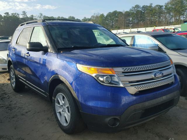 1FM5K7B89DGA03208 - 2013 FORD EXPLORER BLUE photo 1