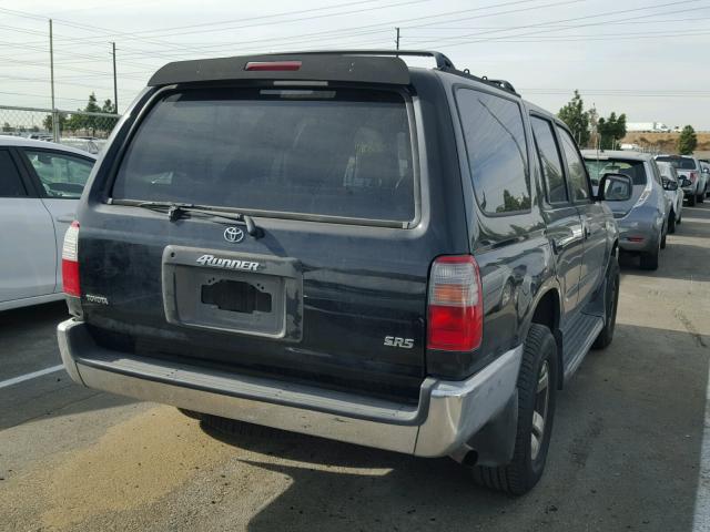 JT3GN86R8V0044778 - 1997 TOYOTA 4RUNNER SR BLACK photo 4