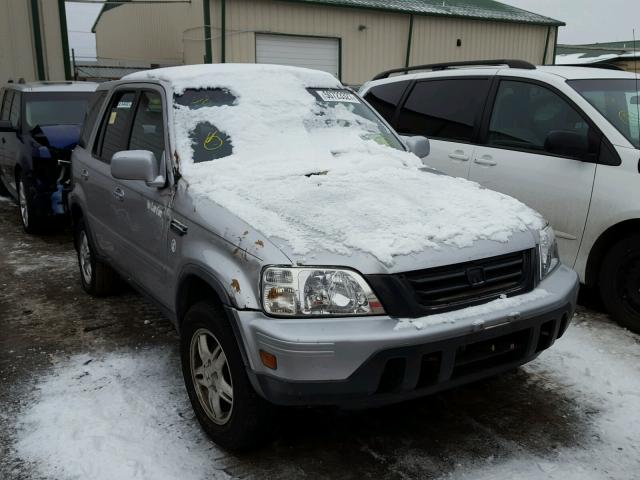 JHLRD18751C003076 - 2001 HONDA CR-V SE SILVER photo 1