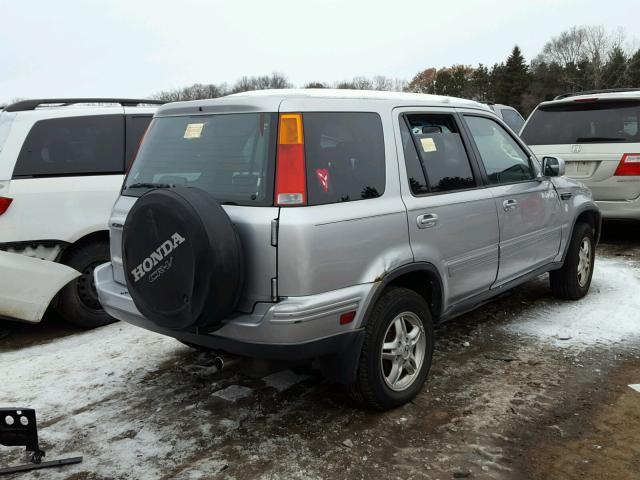 JHLRD18751C003076 - 2001 HONDA CR-V SE SILVER photo 4