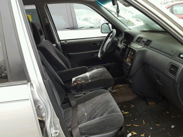 JHLRD18751C003076 - 2001 HONDA CR-V SE SILVER photo 5