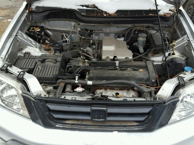 JHLRD18751C003076 - 2001 HONDA CR-V SE SILVER photo 7