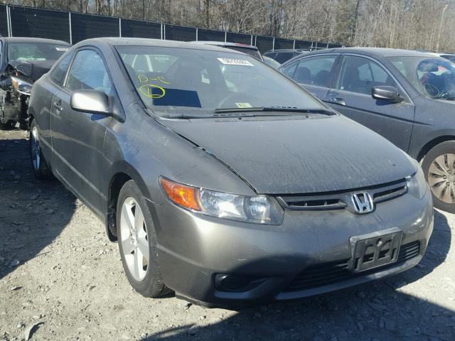 2HGFG12886H584250 - 2006 HONDA CIVIC EX CHARCOAL photo 1