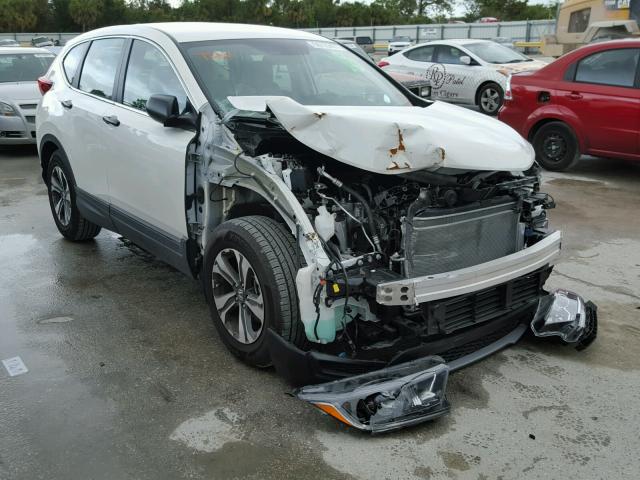 5J6RW5H36HL002938 - 2017 HONDA CR-V LX WHITE photo 1