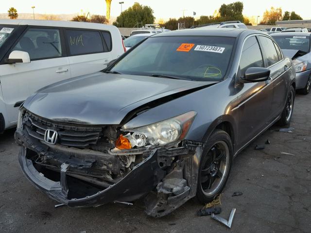 JHMCP26828C016050 - 2008 HONDA ACCORD EXL GRAY photo 2