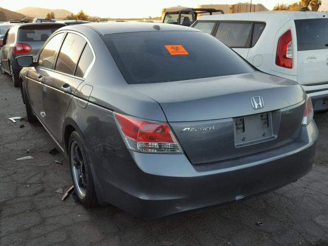 JHMCP26828C016050 - 2008 HONDA ACCORD EXL GRAY photo 3