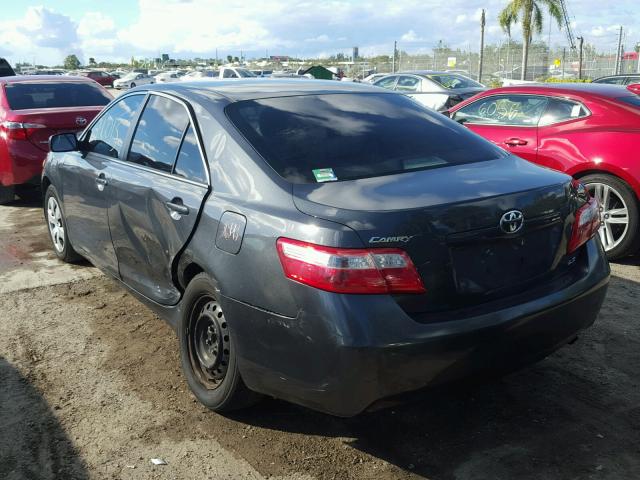 4T1BE46K99U409979 - 2009 TOYOTA CAMRY BASE GRAY photo 3